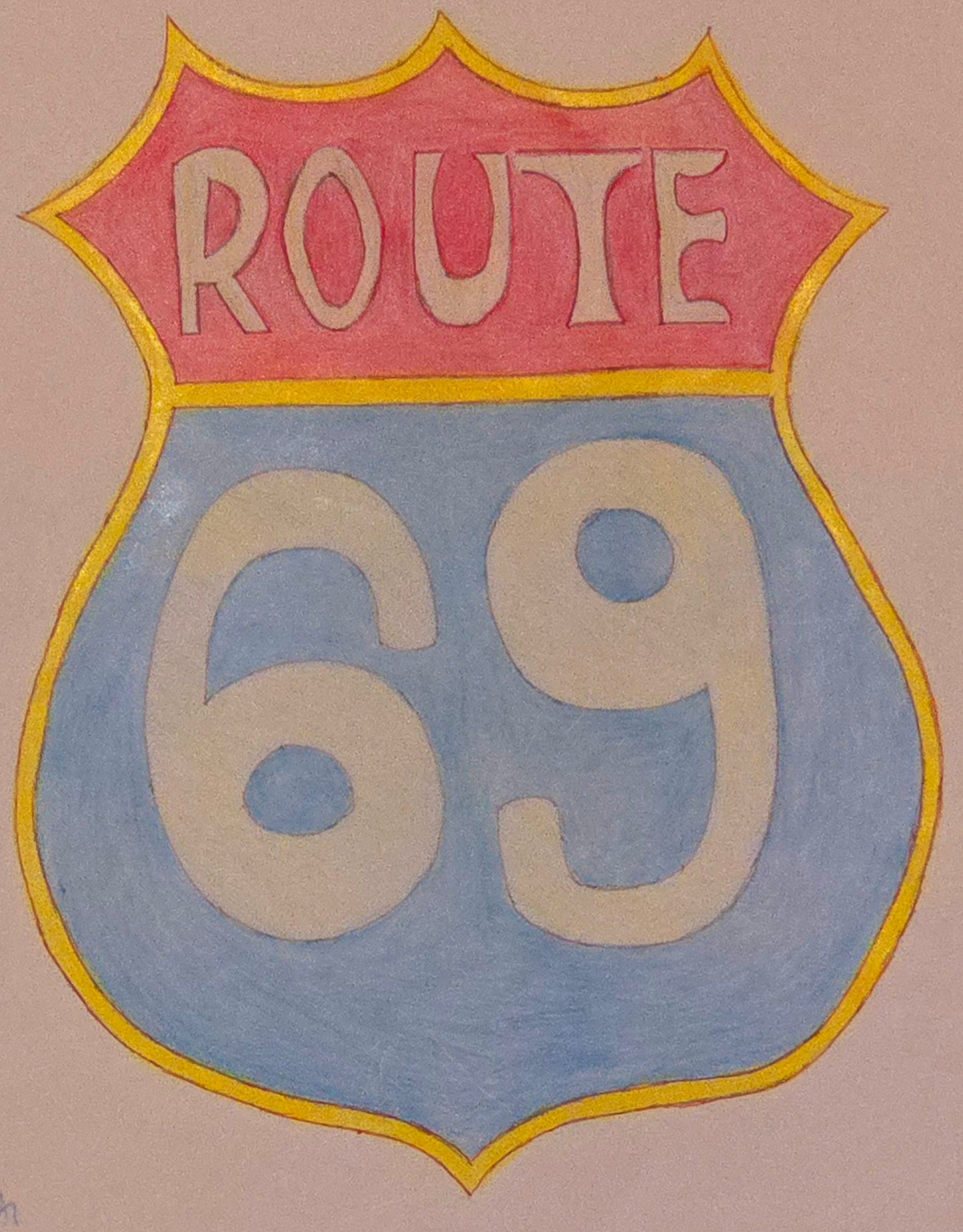 Route 69 with background